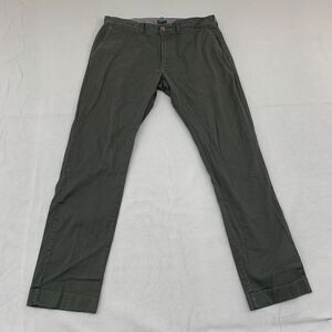 J. Crew Pants Mens Size 31x29 Slim Fit Black Stretch Flat Front Chino Flex